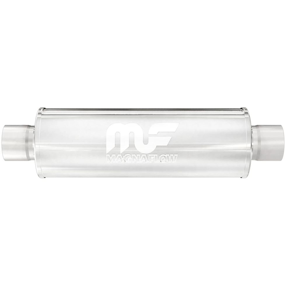 Universal 3-inch Stainless Steel Performance Muffler Universal 3-inch Stainless Steel Performance Muffler