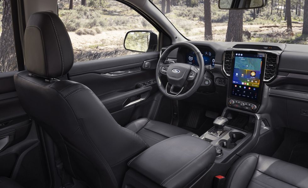 2024 ford ranger interior