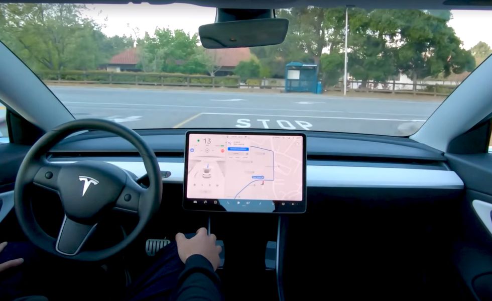 Tesla FSD video tesla fsd video