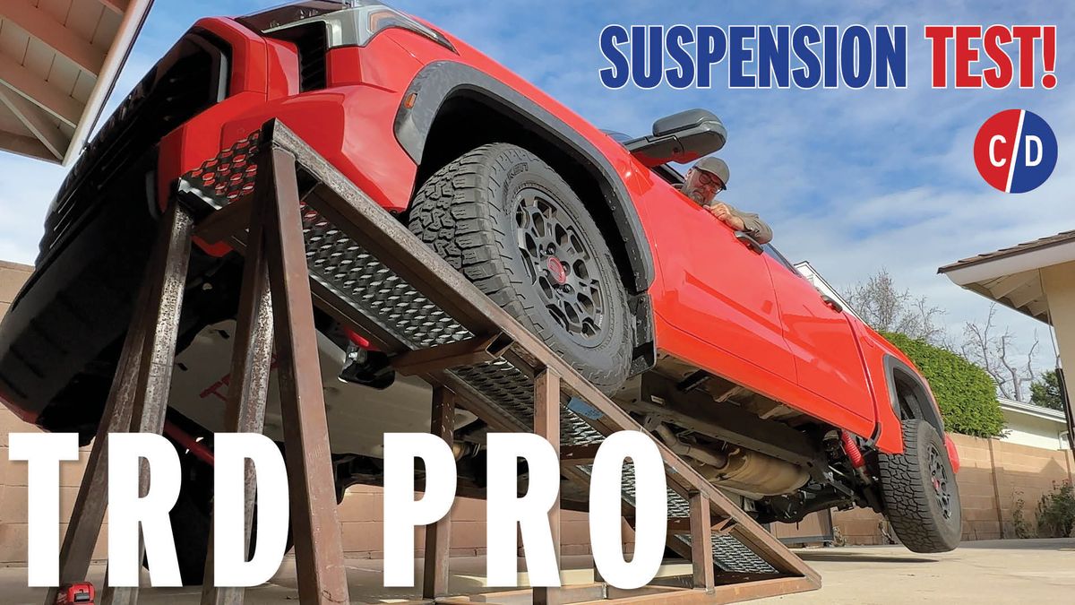 Video player poster image preview for The 2023 Toyota Tundra Ditched Leaf Springs, Here's How Its New Suspension Works (And Flexes)